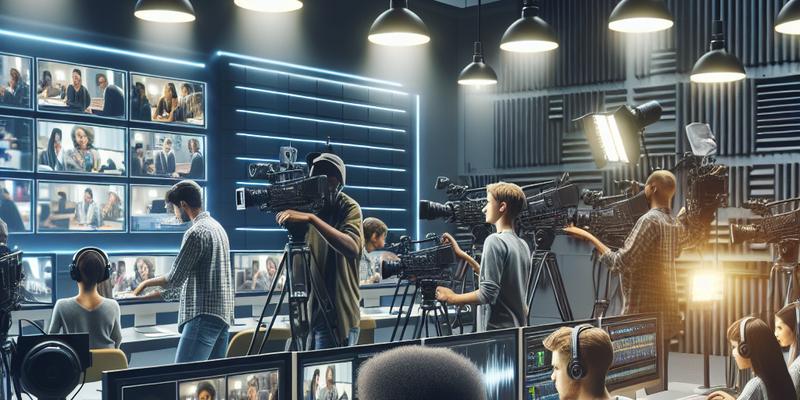 La Spécialité Audiovisuel au BUT MMI